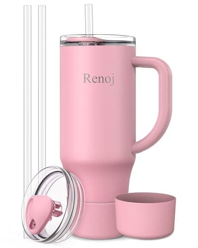 Renoj Insulated Mug 100% Spill...ne Boot - FlexSlide Pink 32 oz