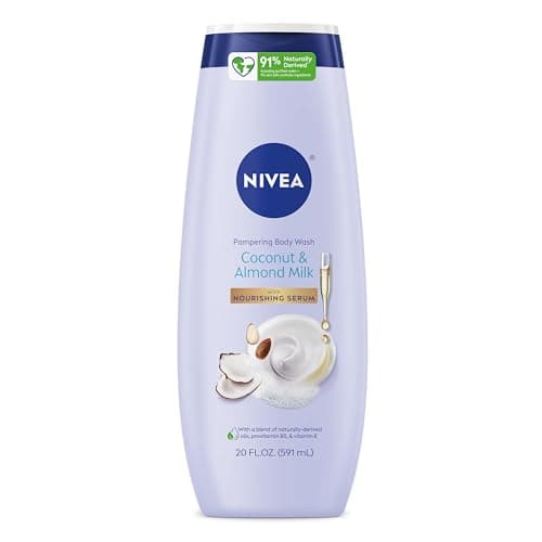 20-Oz NIVEA Body Wash (Coconut & Almond Milk) $3.05 w/ S&S