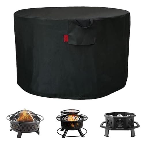 Cover Geny Waterproof Fire Pit Cover for $8 + free shipping w/ Prime