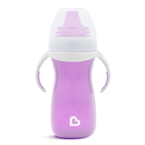 Munchkin Gentle Transition Bab... Months & Up, 10 Ounce, Purple