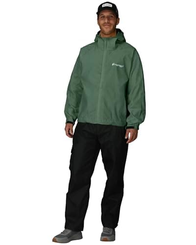 FROGG TOGGS Men's Stormwatch W...of Rain Jacket, Green, X-Large
