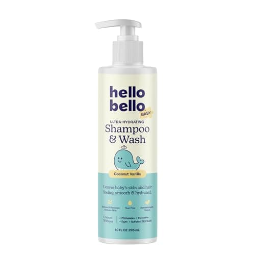 Hello Bello Baby Premium Shamp...nut Vanilla Scent, 10oz Bottle