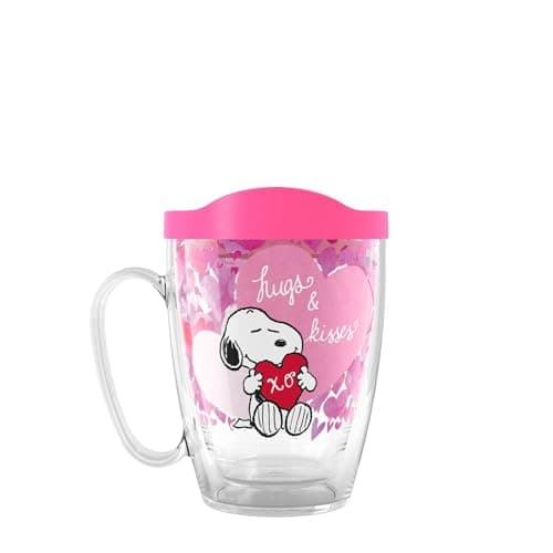 Tervis Peanuts - Snoopy Valent... 16oz Mug with Handle, Classic
