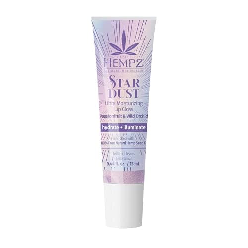 Hempz Star Dust Lip Gloss, Iri...Orchid, Hydrating Balm .44 oz.