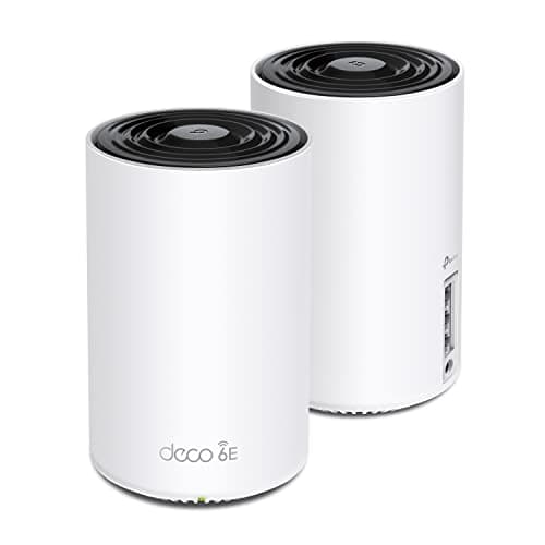 $149.97* | 2-Pk TP-Link Deco AXE5400 Tri-Band WiFi 6E Mesh System + 15% Back w/ Prime Visa Card at Amazon