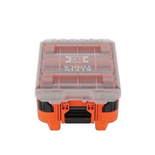Klein Tools MODbox Half-Width Tall Stackable Component Storage Box $30