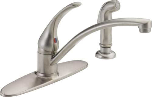 Delta Foundations Brushed Nick...e Handle, Stainless B4410LF-SS