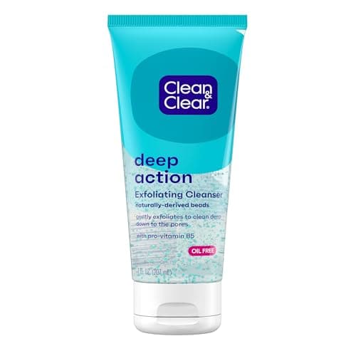 7-Fl Oz Clean & Clear Deep Action Exfoliating Facial Cleanser $3.88 w/ S&S + Free Shipping w/ Prime or on $35+
