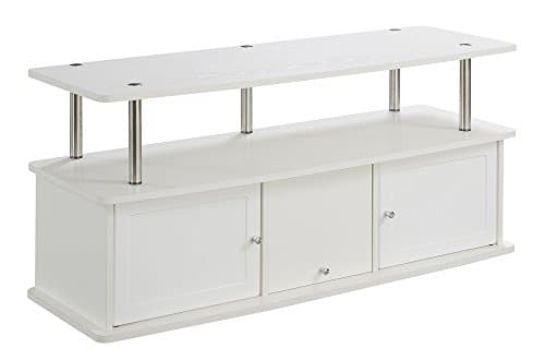 Convenience Concepts Designs2G...rage Cabinets and Shelf, White