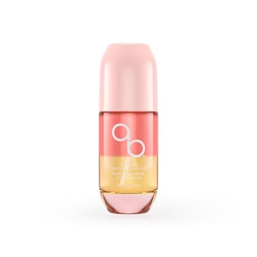 adwoa beauty - Hydrating Conditioning Oil Mist with Melonberry | Bi-Phase Shine + Moisture Spray | Lightweight, Non-Greasy Scalp Care | Curly, Coily + Wavy Hair (1.85 fl oz)
