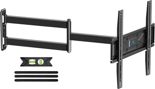 USX STAR Corner TV Wall Mount Long Arm TV Mount Bracket for 32-70 Inch TVs, Full Motion TVs Wall Mounts with 32” Articulating Arms Extension & Tilt & Swivel, Max VESA 400x400mm, Holds up to 80 lbs