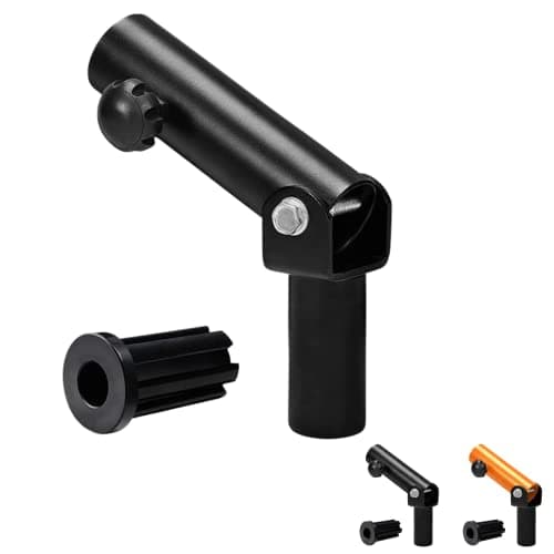 Yes4All T-Bar Row Plate Post I...ivel & Easy to Install (Black)
