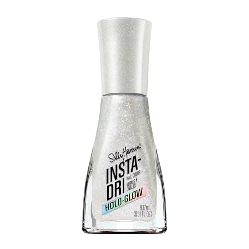 Sally Hansen Insta-Dri Holo-Gl...ographic Light Grey Nail Color
