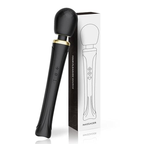 Smmgqeee Handheld Massager-Cordless Vbrating Massagers-Travel-Quiet-Relax Body Muscles-Perfect Back Legs Hand Pains and Sports