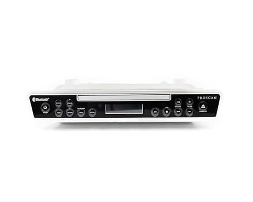 PROSCAN ELITE PKCR2713AMZ Unde...ck Radio and Bluetooth, Silver