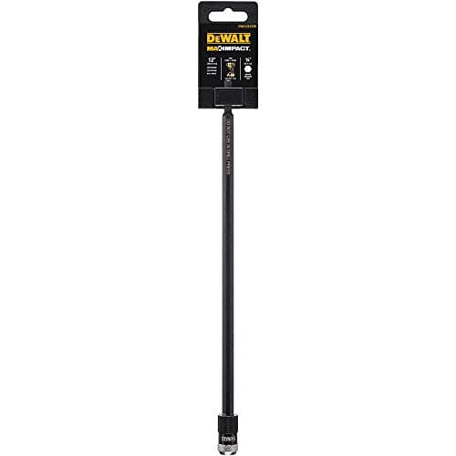 [NEW] $16.98 | DEWALT Drill Bit Holder Extension, Impact Ready, 12-Inch (DWA12HLDFT) at Amazon