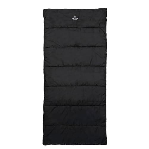 Teton Evergreen Sleeping Bag –...in Any Weather 0F, Night & Red