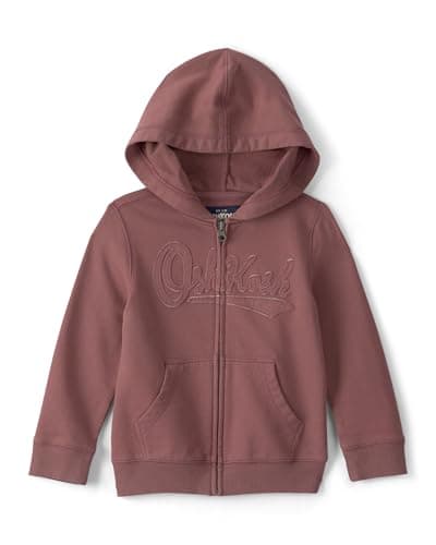 OshKosh B'gosh Boy Logo Hoodie, Brown, 2T