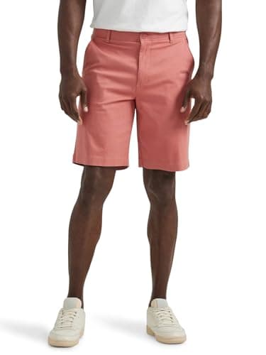 Lee Men's Big & Tall Extreme Motion Flat Front Short (Clay Rose, sizes 30-40) $12.02 + Free Shipping w/ Prime or on $35+