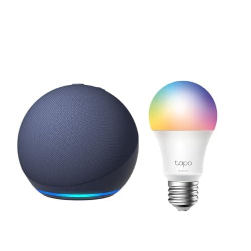 Echo Dot with TP-Link Tapo Smart Color Bulb