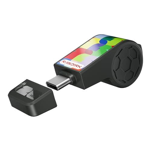 128GB Sandisk USB-C Flash Drive w/ Custom Lanyard (FIFA World Cup Edition) $23