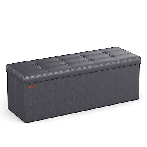 Songmics Mazie 43" Folding Storage Ottoman Bench for $40 + free shipping