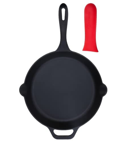 Victoria Cast Iron Skillet, Pr...der, Made in Colombia, 12 Inch