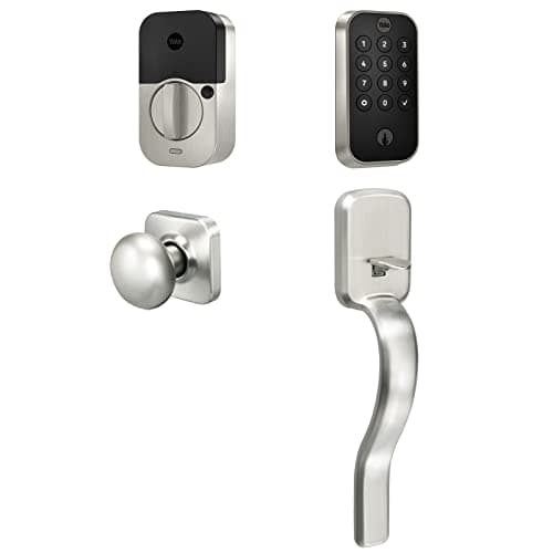 Yale Assure Lock 2 Keypad with...gefield Handle in Satin Nickel