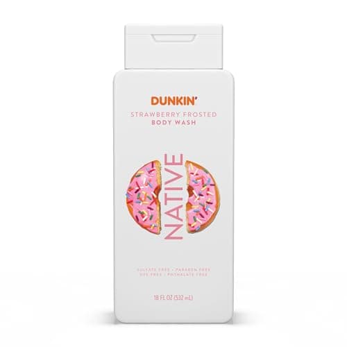 Native Body Wash, Dunkin Stawb...Skin Soft and Hydrated | 18 oz