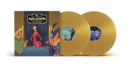 Emperor's New Groove: 25th Anniversary Original Soundtrack (Gold Colored Vinyl + MP3 Album) $32.28 + Free Shipping w/ Prime or on $35+