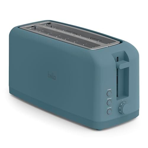 bella 4 Slice Slim Toaster, Fi...& Auto Shutoff, 900 Watt, Surf