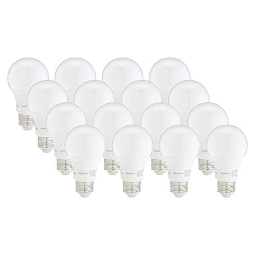 Amazon Basics A19 LED Light Bu... 10,000 Hour Lifetime, 16-Pack
