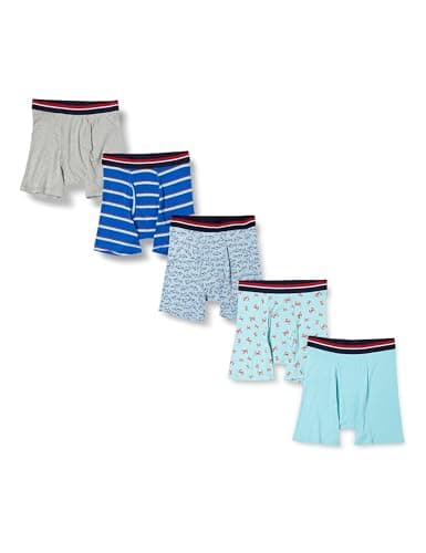 [Prime] from $8.33* | 5-Pack Amazon Essentials Men's Breathable Cotton Boxer Briefs at Amazon