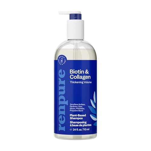 Renpure Plant Based Biotin & C..., Pump Bottle Design, 24 fl oz