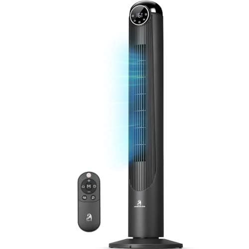 Antarctic Star T42 Tower Fan-4...room Living Room Office, Black