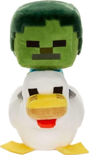 Mattel Minecraft Plush Zombie ...ired by Video Game Character​​