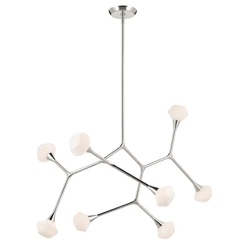 Kichler Cassius 8-Light Conver....25" x 26.5" x 52.5"), 52763PN