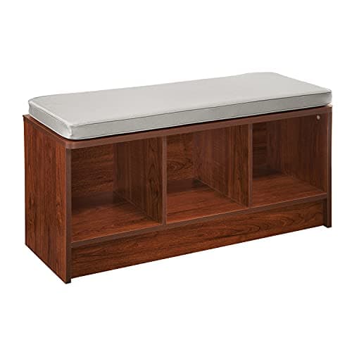 ClosetMaid 1633 Cubeicals 3-Cu... Dark Cherry with Gray Cushion