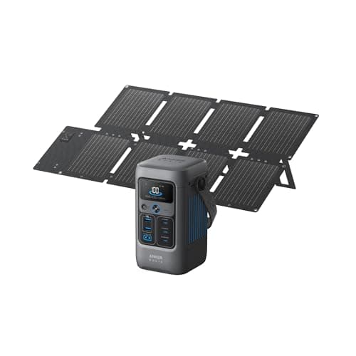 Anker SOLIX C200 DC 192Wh LiFePO4 Portable Power Station + 60W Solar Panel $180 + Free S&H