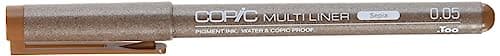 Copic Markers Multiliner 0.05 Sepia Pigment Based Ink