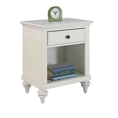 Homestyles Bermuda White Nightstand