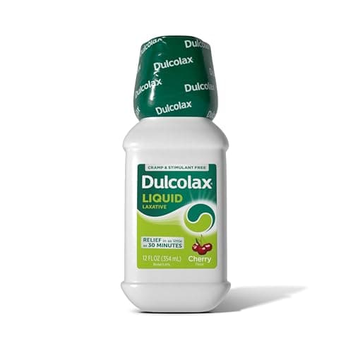 12-Ounce Dulcolax Saline Laxative Liquid, Magnesium Hydroxide 1200mg (Cherry) $3.10 w/ S&S + Free Shipping w/ Prime or on $35+