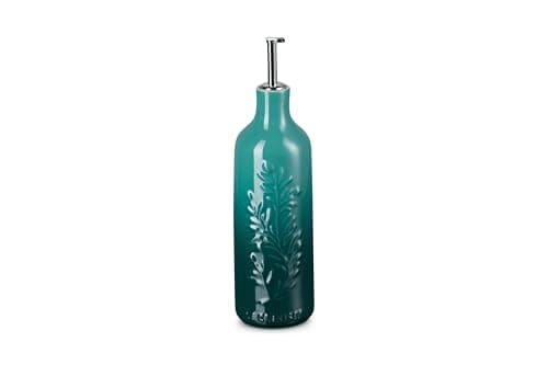 Le Creuset Stoneware Olive Bra...n Oil Cruet, 20 oz., Artichaut
