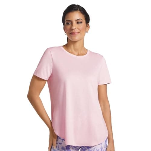 Skechers Women's Go Dri Swift Tunic Tee, Pink Sugar, M