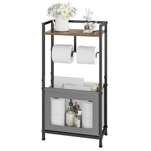 Bathroom Storage Organizer w/ Toilet Paper Holder Just $25 Shipped on Amazon