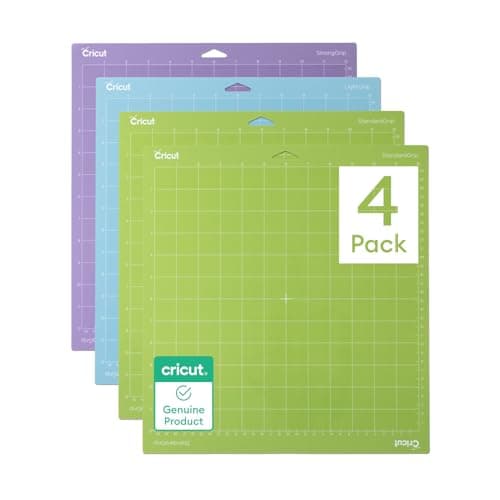 4-Ct Cricut 12" x 12" Cutting Mat Variety Pack $8.80