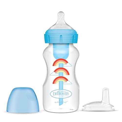 Dr. Brown’s Anti-Colic Options...ppy Spout, Blue, BPA Free, 6m+