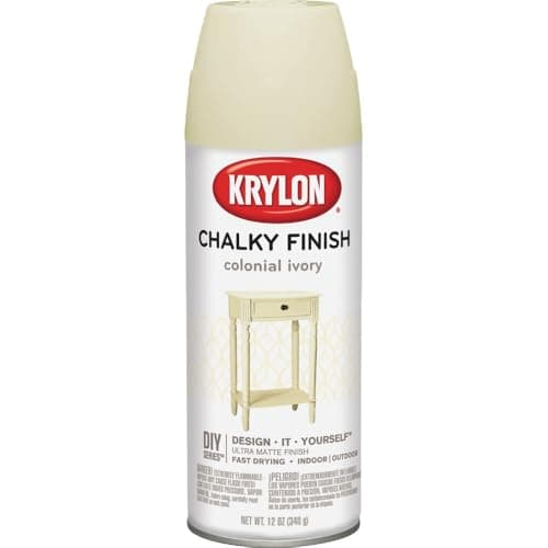 Krylon SW4108 Colonial Ivory, ...h, 12 Oz, 12 Ounce (Pack of 1)