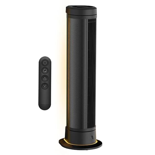 Vornado ARA® Oscillating Tower...an for Bedroom and Home, Black