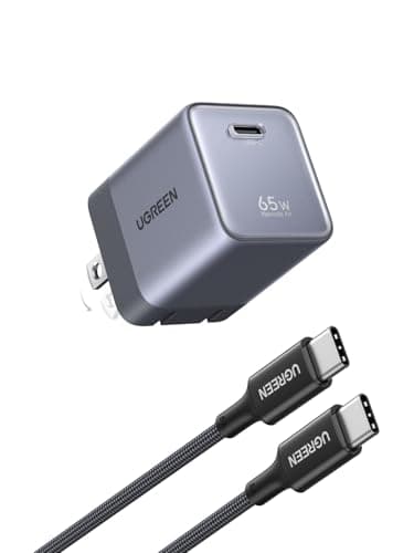 65W UGREEN Nexode Air USB-C GaN Charger w/ Foldable Prongs & 100W USB-C Cable from $21.50